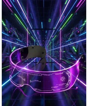 LED Işıklı Gece Gözlüğü Rave Festival ve Yılbaşı Partisi İçin