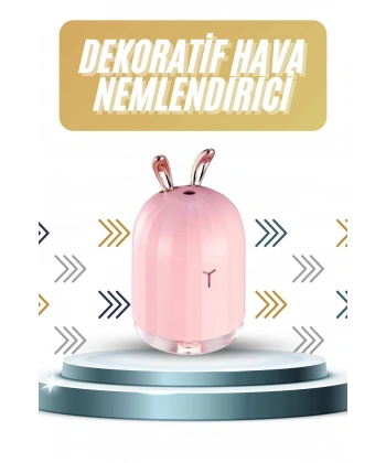 Led Işıklı Hava Nemlendirici Buhar Makinesi Dekoratif Aromaterapi