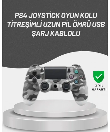 LED Işıklı Oyun Kolu – Durum Göstergeli Şık Tasarım