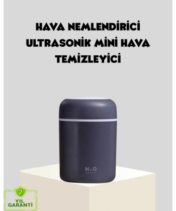 LED Işıklı USB Nemlendirici – Sürekli ve Aralıklı Püskürtme Modu