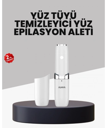 LED Işıklı Yüz Epilasyon Aleti Hassas ve Ağrısız Tüy Alma