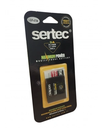 SERTEC - LG GD580 / LGIP-470N Uyumlu Batarya