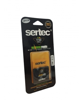 SERTEC - LG-GM310 / LGIP-570N-GD710 Uyumlu Batarya