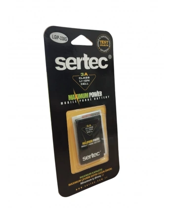 SERTEC - LG KM380 / KT520 / LGIP-330G Uyumlu Batarya