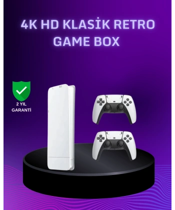 M15 Video Oyun Konsolu 20 Emülatör Destekli 64GB Bellekli