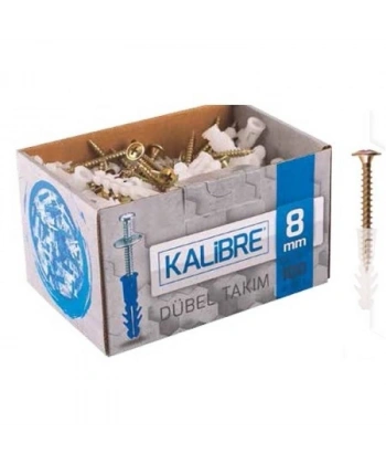 Made 8 mm Kalibre Dubel Set