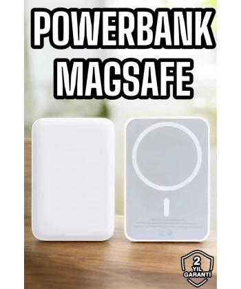 Magsafe Kablosuz Batarya Yüksek Performanslı Manyetik Tasarım Hızlı Şarj