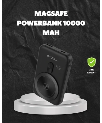 MagSafe Uyumlu Kablosuz Powerbank Taşınabilir Hızlı Şarj