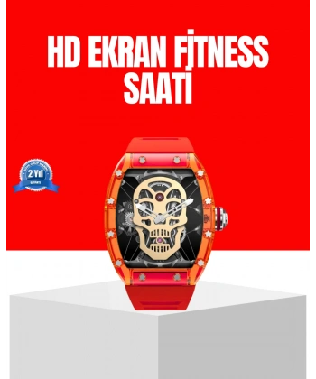 Manyetik Şarjlı Akıllı Saat iOS Android Uyumlu