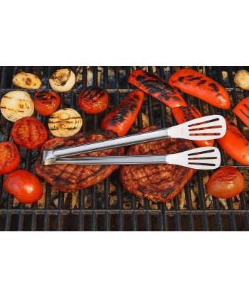 Maşa Paslanmaz Barbekü Maşası - 25 Cm Mutfak Ekmek Maşası