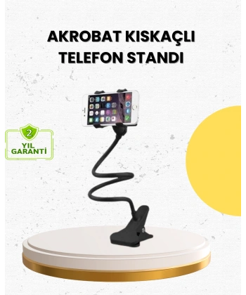 Masa ve Araç İçi Kullanıma Uygun Akrobat Telefon Tutucu