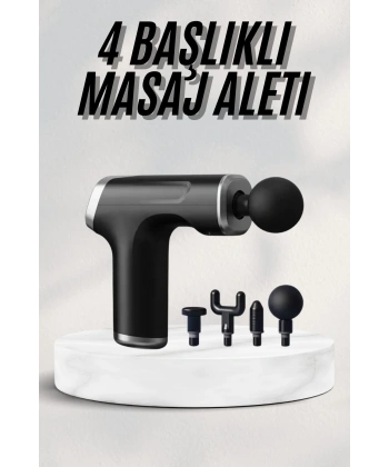Masaj Tabancası 24v Type-c Hızlı Şarj Girişli Masaj Aleti Uzun Ömürlü