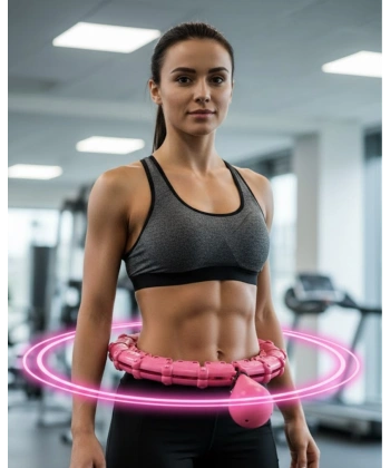 Masajlı Akıllı Hula Hoop Ayarlanabilir Fitness Çemberi