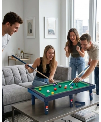 Masaüstü Bilardo Seti 5 Yaş Üzeri Çocuklar İçin Eğitici Oyuncak