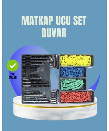 Matkap Ucu Seti Organizerli Çok Amaçlı Delme Uçları