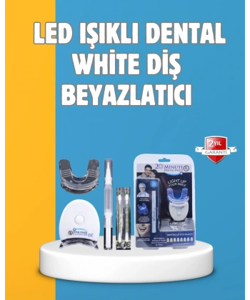 Mavi Işık Teknolojisi ile Güvenli Diş Beyazlatıcı Sistem