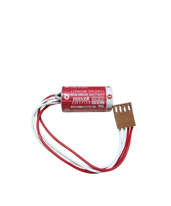Maxell ER17/33 3.6V 2/3A 4 PIN Size Lithium Pil - Kahverengi Soket
