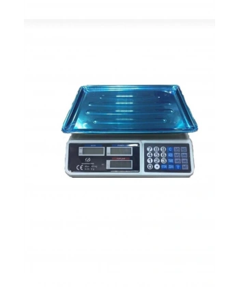 Metal Ölçüm Tartısı Elektronik Terazi Bakkal Manav Market Ve Pazarcı Tartısı 40kg