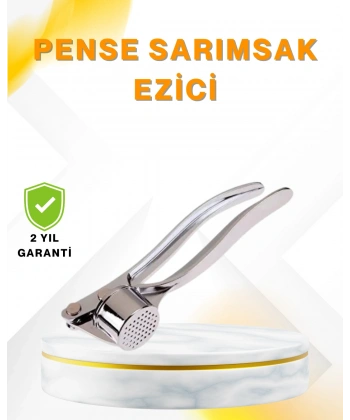 Metal Sarımsak Ezici Ergonomik Tutma ve Güçlü Presleme