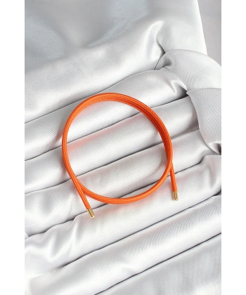 Mıknatıslı Turuncu Renk Sarmal Kadın Bileklik