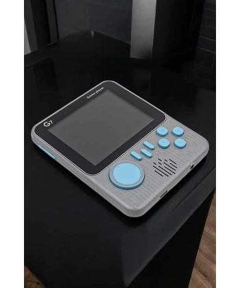 Mini Atari El Atarisi 3.5 inç Ekran Çift Konsol 666 Adet Retro Oyun Gameboy El Atarisi