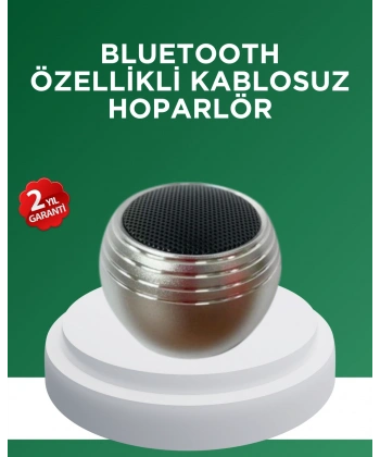 Mini Bluetooth Hoparlör TWS Özellikli Taşınabilir Güçlü Ses