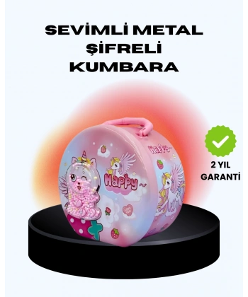 Mini Çocuk Para Kasası Gizli Saklama ve Birikim Kutusu