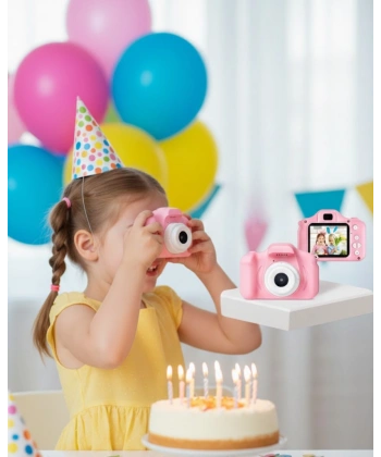 Mini Dijital Kamera HD Video Kayıt ve Fotoğraf Çekim Özellikli USB Şarjlı Taşınabilir Cihaz