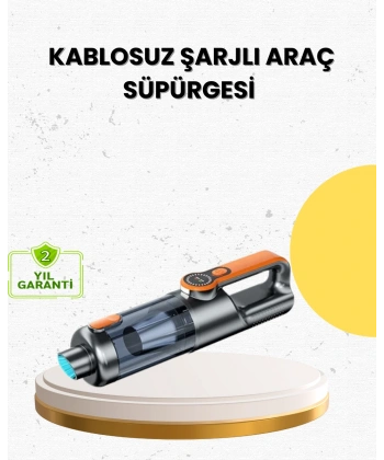 Mini El Süpürgesi Çok Başlıklı Kablosuz Vakum Güçlü Emiş Numaratör Hediyeli