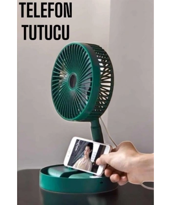 Mini Fan Soğutucu Telefon Tutucu Vantilatör