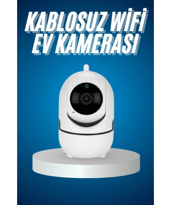 Mini IP Kamera Hareketli Güvenlik Kamerası Kablosuz Wifi Kamera Mikrofonlu