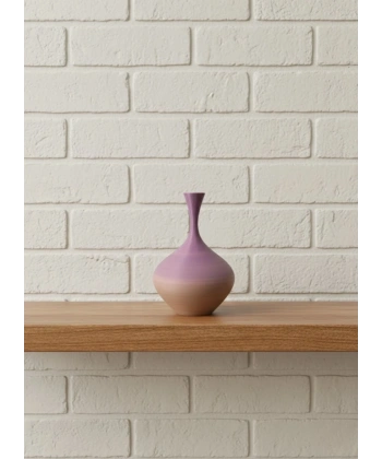 Mini Rainbow Dekoratif Vazo 8 cm Renk Geçişli Modern Tasarım