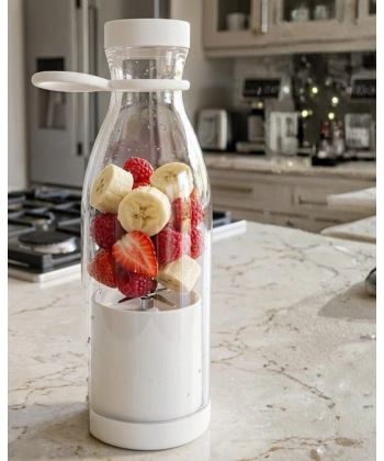 Mini Smoothie Blender USB Şarjlı 380 ml Taşınabilir ve Hafif Tasarım