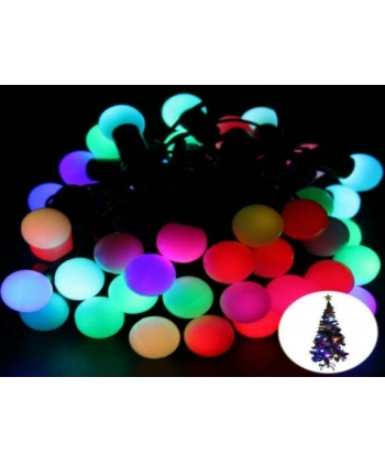 Minik Top 28 Ledli Dolama Dekor Işıkları - Yılbaşı Ağaç Işığı