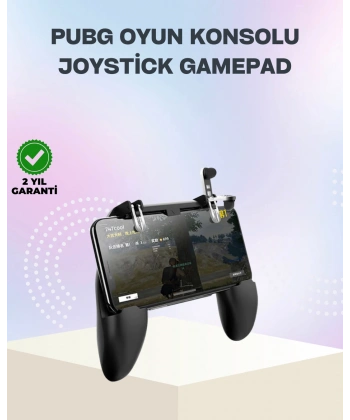 Mobil Oyunlar İçin Joystickli Ergonomik Gamepad Kontrol Cihazı