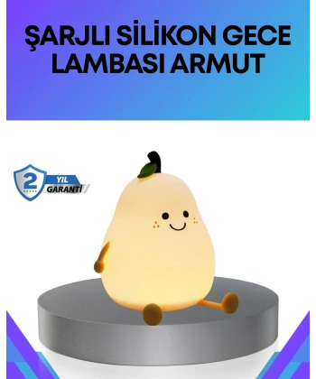 Modern Armut Gece Lambası Kablosuz Şarjlı LED Aydınlatma