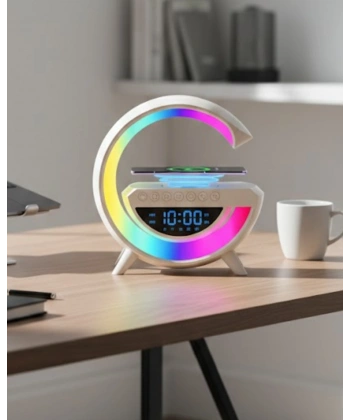 Modern RGB Işıklı Kablosuz Hoparlör Uzun Süreli Müzik Keyfi