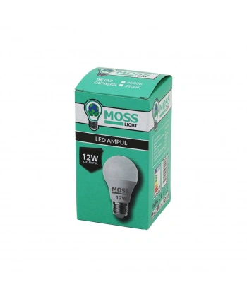 MOSS LIGHT 12W BEYAZ LED AMPUL E27 960Lm 6500K