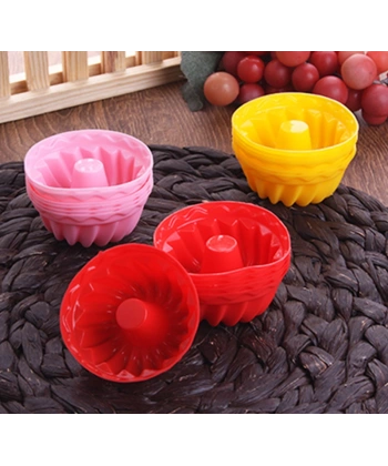 Muffin Kek Kalıbı Silikon 6 Adet
