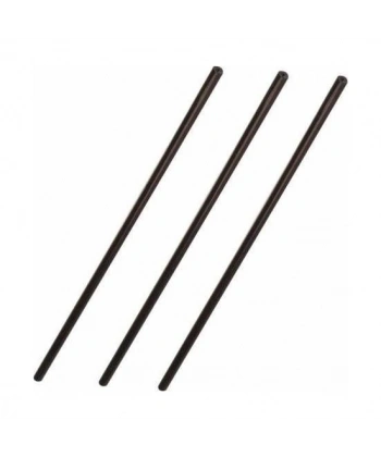 Mum Sıcak Silikon Siyah 6,2 mm  30 Cm 3 Adet