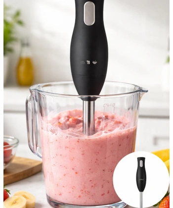 Mutfak El Blenderı Paslanmaz Çelik Uçlu Ergonomik Tasarım