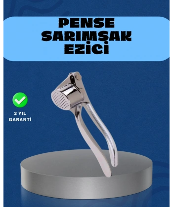 Mutfak Sarımsak Ezici Kaymaz Saplı Güçlü Mekanizma