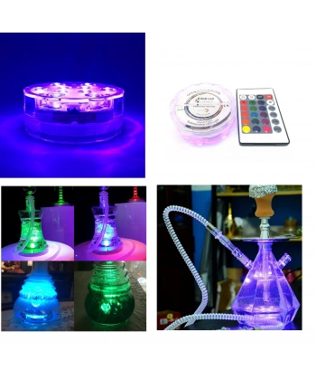 Nargile Işığı Renk Değiştiren Kumandalı Led Lamba