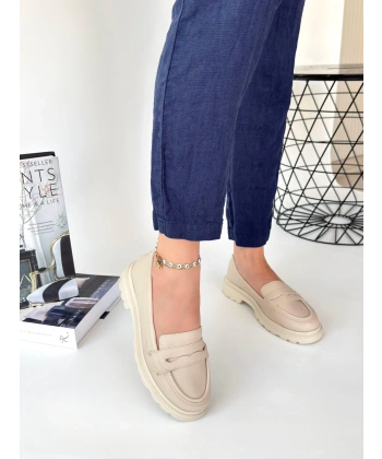 Narli Bej Cilt Oxford Ayakkabı