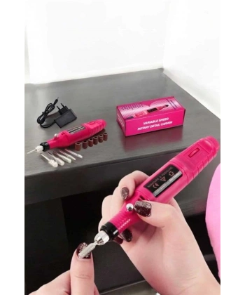 Nasır Temizleyici Manikür Pedikür Seti Elektrikli USB Girişli