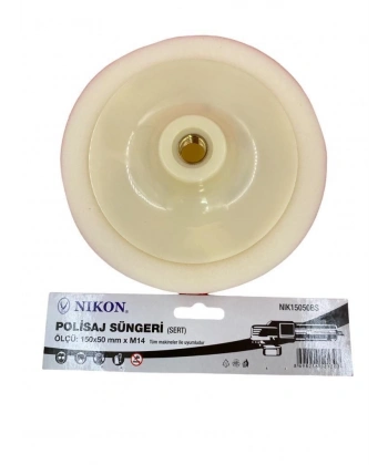Nikon 15050BS Polisaj Süngeri 150 mm Beyaz Sert