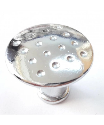 Noktalı Krom Cekmece Düğmesi