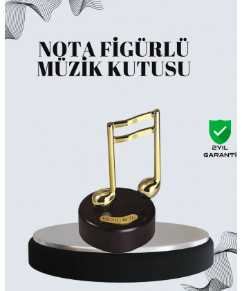Nota Figürü Müzik Kutusu Melodious Model
