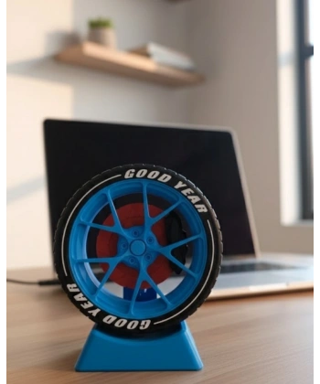 Ofis ve Home Office İçin Jant Temalı Dekoratif Obje