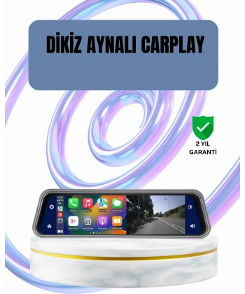 Ön Arka Kameralı Dokunmatik Dikiz Aynası 170° Geniş Açı